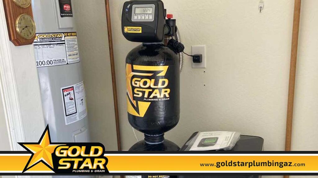 Newly Installed Water Softener