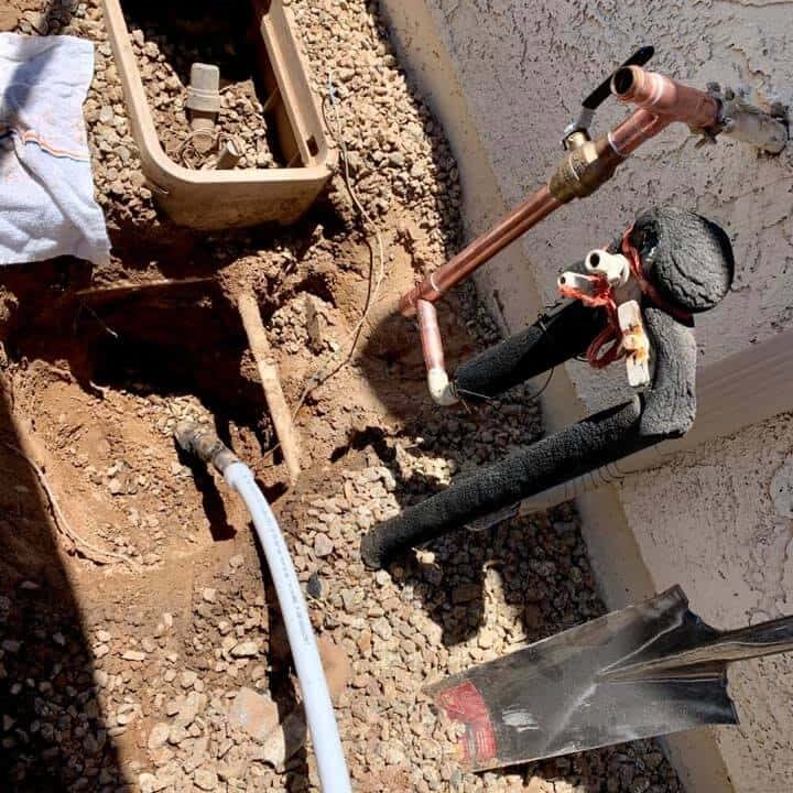 Trenchless main water line replacement 6