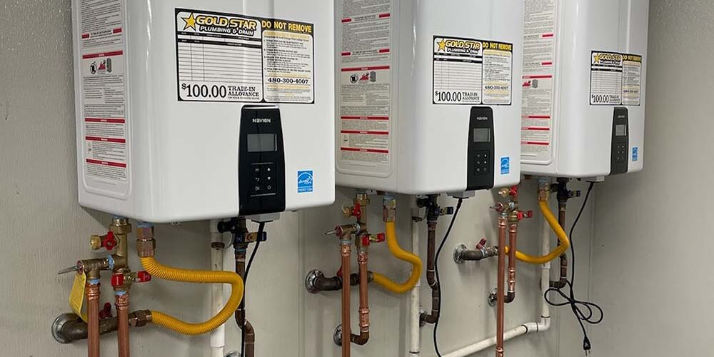 electric tankless water heater Gilbert, AZ