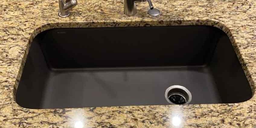 Newly Replaced Kitchen Sink