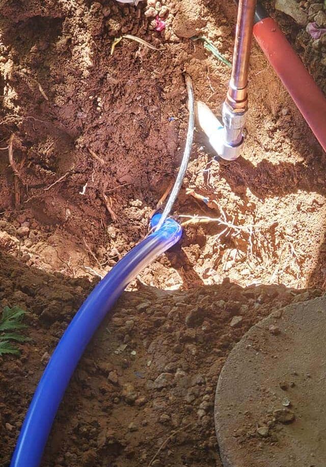 main water line install 1
