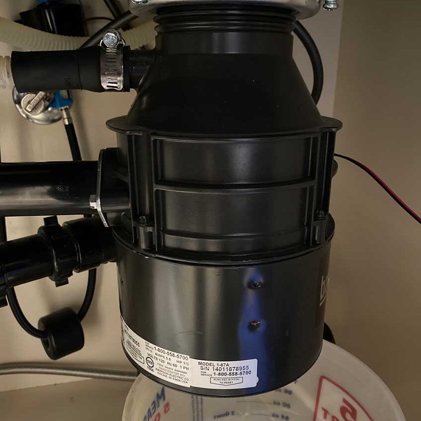 Newly Repaired Garbage Disposal