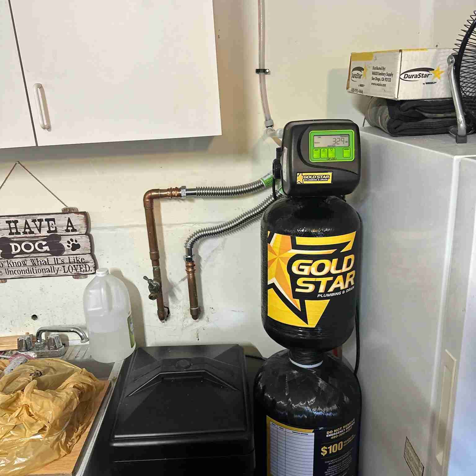 water softener system